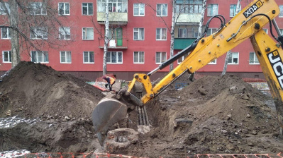 Курская Квадра приступила к реконструкции тепломагистрали на ул. Союзной