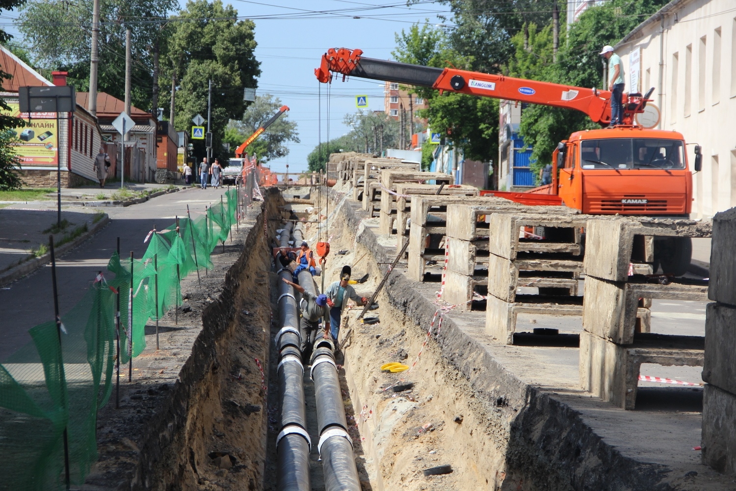 В 2025 году РИР Энерго заменил более 16,5 км теплосетей в Курске