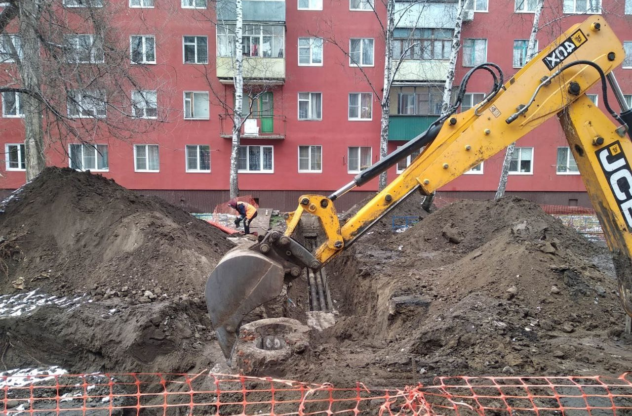 Курская Квадра приступила к реконструкции тепломагистрали на ул. Союзной